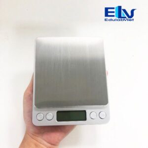 Cân điện tử 500g 0.01g I-2000 chính xác cao – Đĩa inox, nhiều đơn vị cân