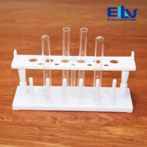 Giá Để Ống Nghiệm Nhựa Hai Tầng Chịu Hóa Chất | Dụng Cụ Phòng Thí Nghiệm