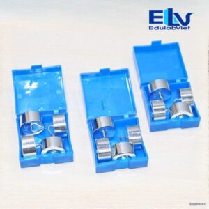 Quả kim loại thí nghiệm 50g | Quả nặng inox có móc treo