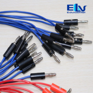 Dây nối thí nghiệm vật lý | Bộ 20 dây jack bắp chuối 4mm