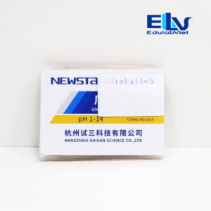 Giấy đo pH 1-14 dạng xấp 80 mẫu kèm bảng màu