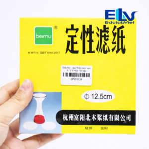 Giấy lọc định tính 12.5cm dùng phòng thí nghiệm