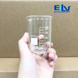 Cốc thủy tinh 100ml chịu nhiệt – Cốc đong dung dịch phòng thí nghiệm