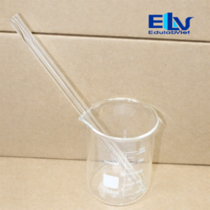 Đũa thủy tinh phòng thí nghiệm 253mm – Đũa khuấy hóa chất bằng thủy tinh chịu nhiệt
