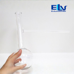 Bình cầu có nhánh 250ml – Bình cầu thủy tinh dùng cho thí nghiệm chưng cất