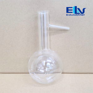 Bình Cầu Có Nhánh 250ml – Bình Cầu Thủy Tinh Phòng Thí Nghiệm