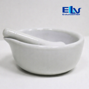 Bộ Cối Chày Sứ Phòng Thí Nghiệm – Dụng Cụ Nghiền Mẫu Hóa Chất
