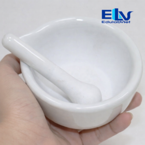 Bộ Cối Chày Sứ Phòng Thí Nghiệm – Dụng Cụ Nghiền Mẫu Hóa Chất