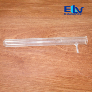 Ống nghiệm có nhánh trên 25x250mm – Ống nghiệm thủy tinh dẫn khí phòng thí nghiệm